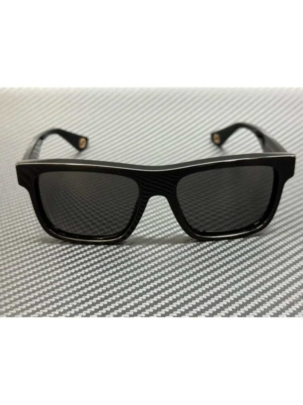 New Gucci Men Black Sunglasses 56-18-150